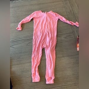 Kyte zipper pajama. 4T. Pink.